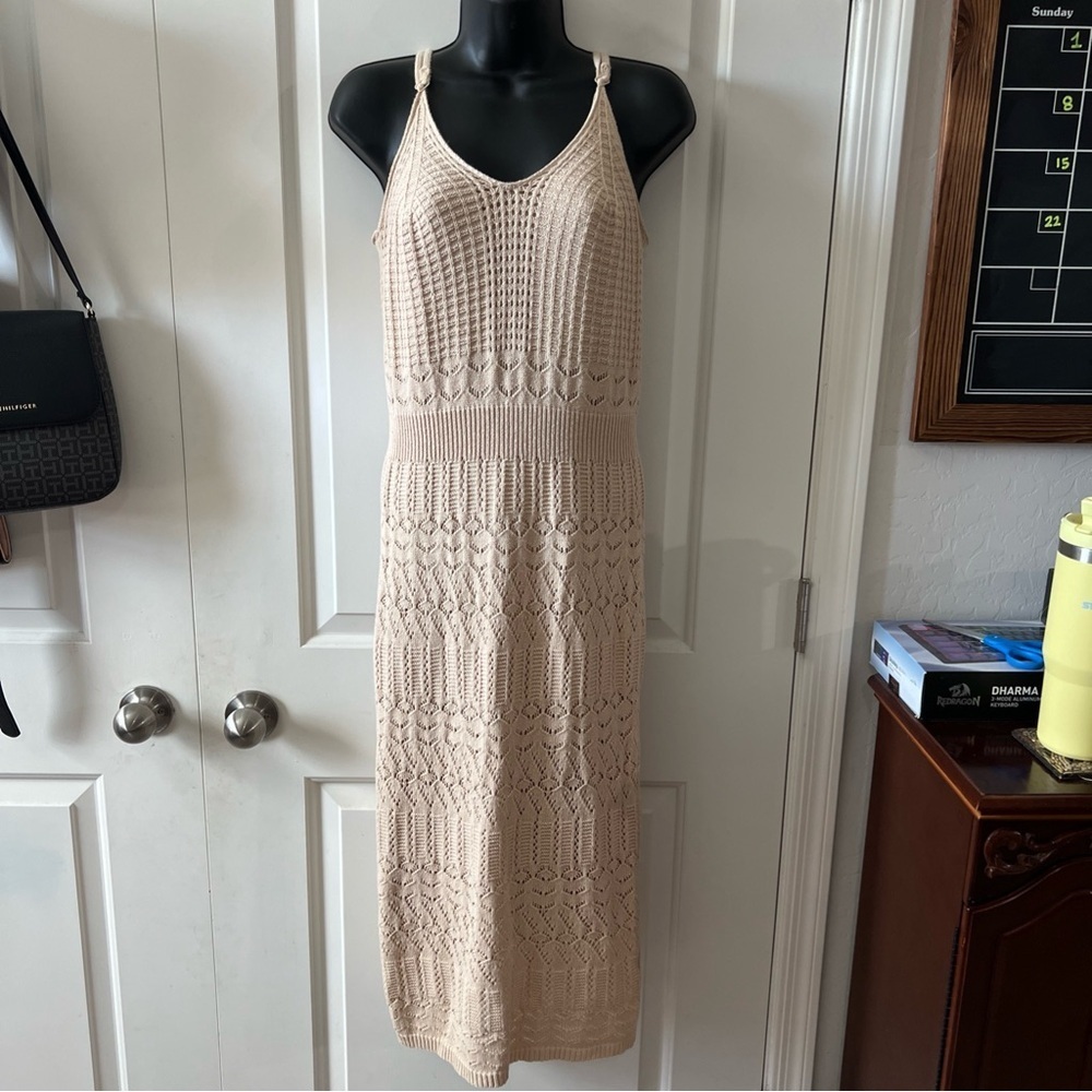 Freshman 1996 Crochet Maxi Dress
